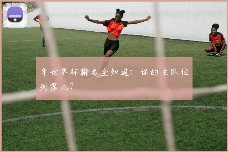 年世界杯排名全知道：你的主队位列第几？